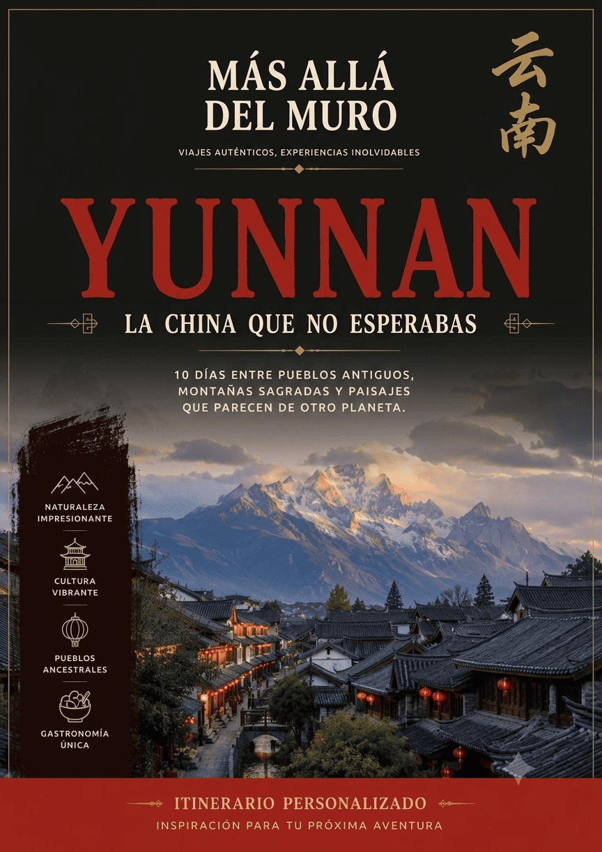 Portada itinerario de viaje a yunnan